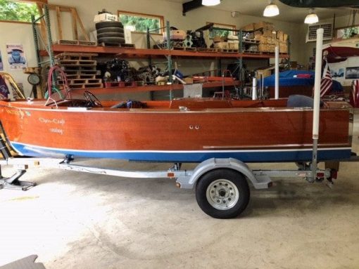 1940 CHRIS-CRAFT 18' DELUXE UTILITY RUNABOUT - Image 3