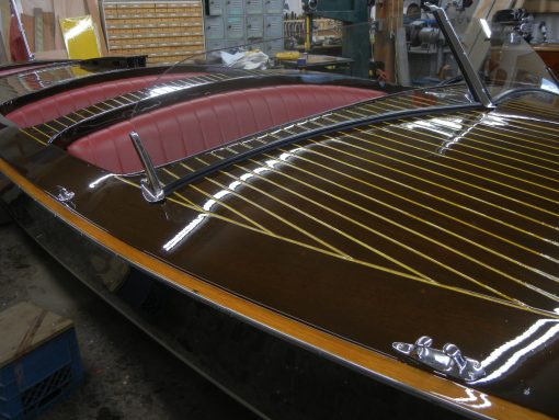 1947 22' TRIPLE COCKPIT W.J JOHNSON RUNABOUT - Image 12