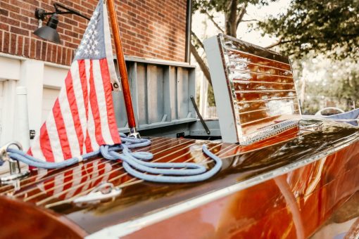 Replica 1939 19' Custom Barrel Back Runabout - Image 25