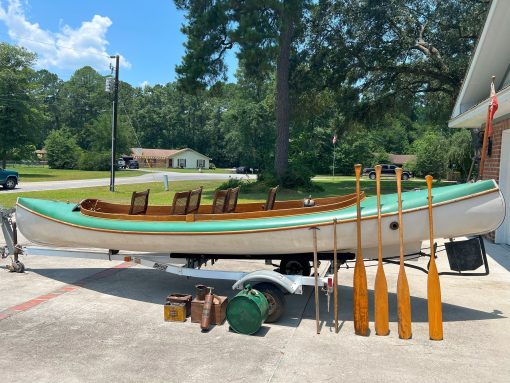 1910 20' 6" CHESTNUT CANOE LAUNCH