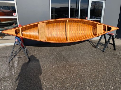 1960'S 13' VINTAGE CEDAR STRIP CANOE