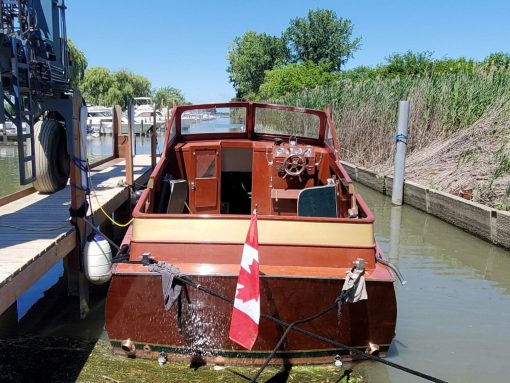 1955 CHRIS-CRAFT 34' CAPITAN CRUISER - Image 2