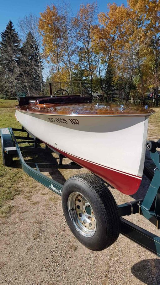 1930 W.J. JOHNSON 22' LONG DECK LAUNCH - Image 3