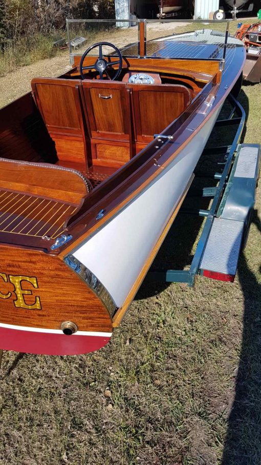 1930 W.J. JOHNSON 22' LONG DECK LAUNCH - Image 2