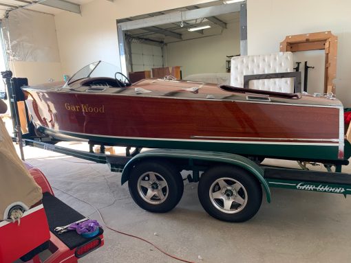 1938 GARWOOD 16' MODEL 805 - CUSTOM RUNABOUT - Image 2