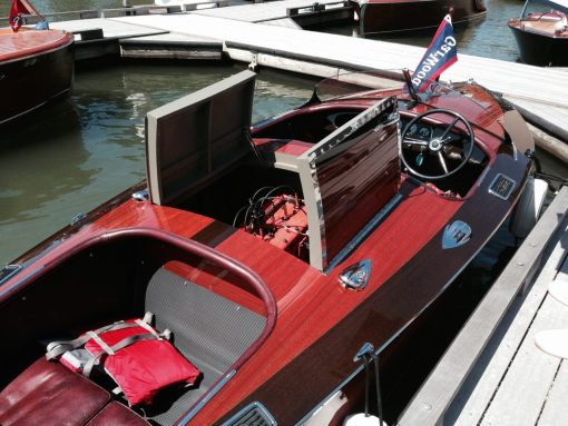 1938 GARWOOD 16' MODEL 805 - CUSTOM RUNABOUT - Image 8