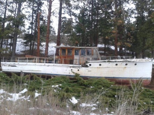 1926 ELCO 54' FLAT TOP YACHT