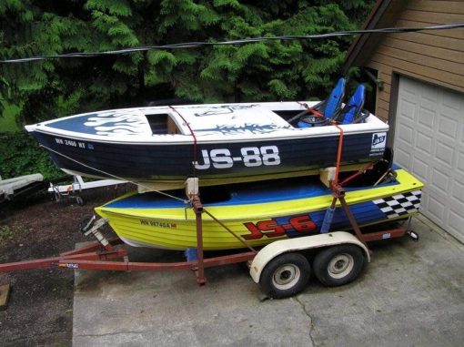 1976 J&S FIBERGLASS - JERSEY SPEED SKIFF - HULL #JS-88 - Image 4